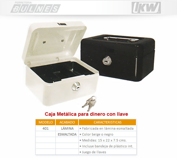 Cajas metalicas discount pequeñas con llave